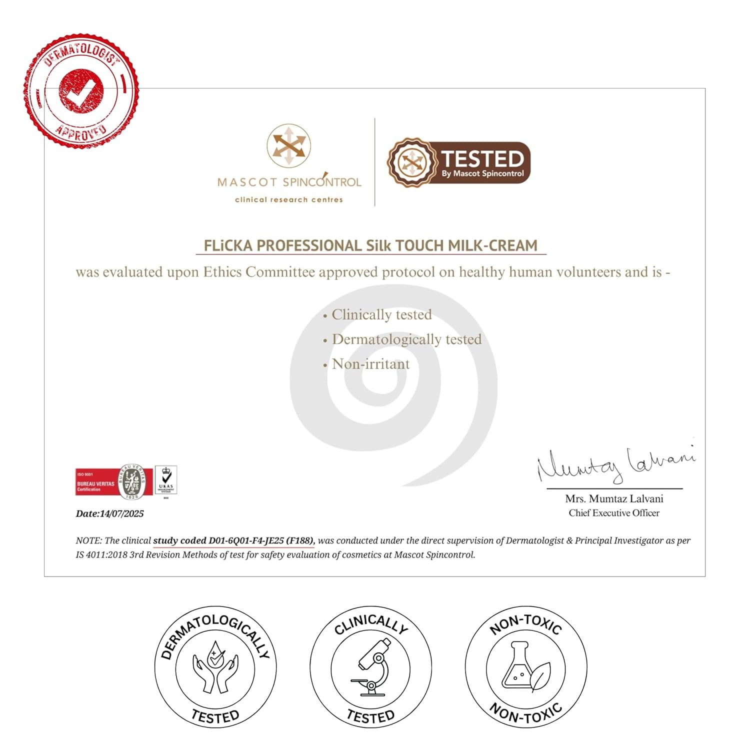 Flicka Cosmetics Silk Touch Concentrate - Primer And Moisturizer