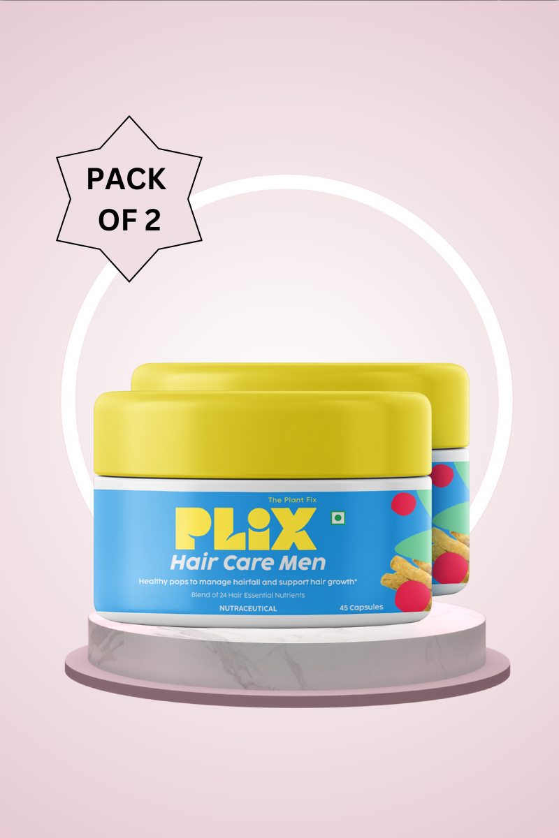 Plix Hair Care 45 Capsules For Men (Pack of 2)