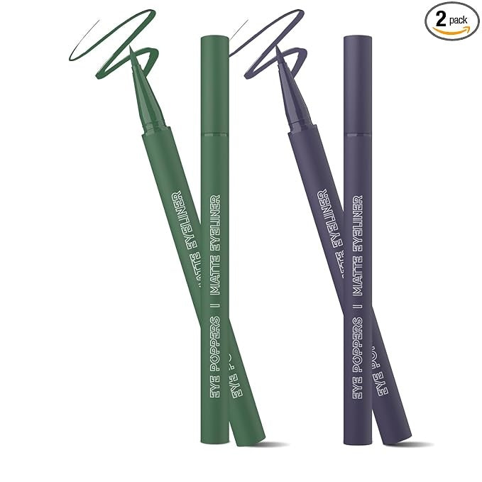 Glam21 Eye Poppers Eyeliner (Mint To Be & Orchid)