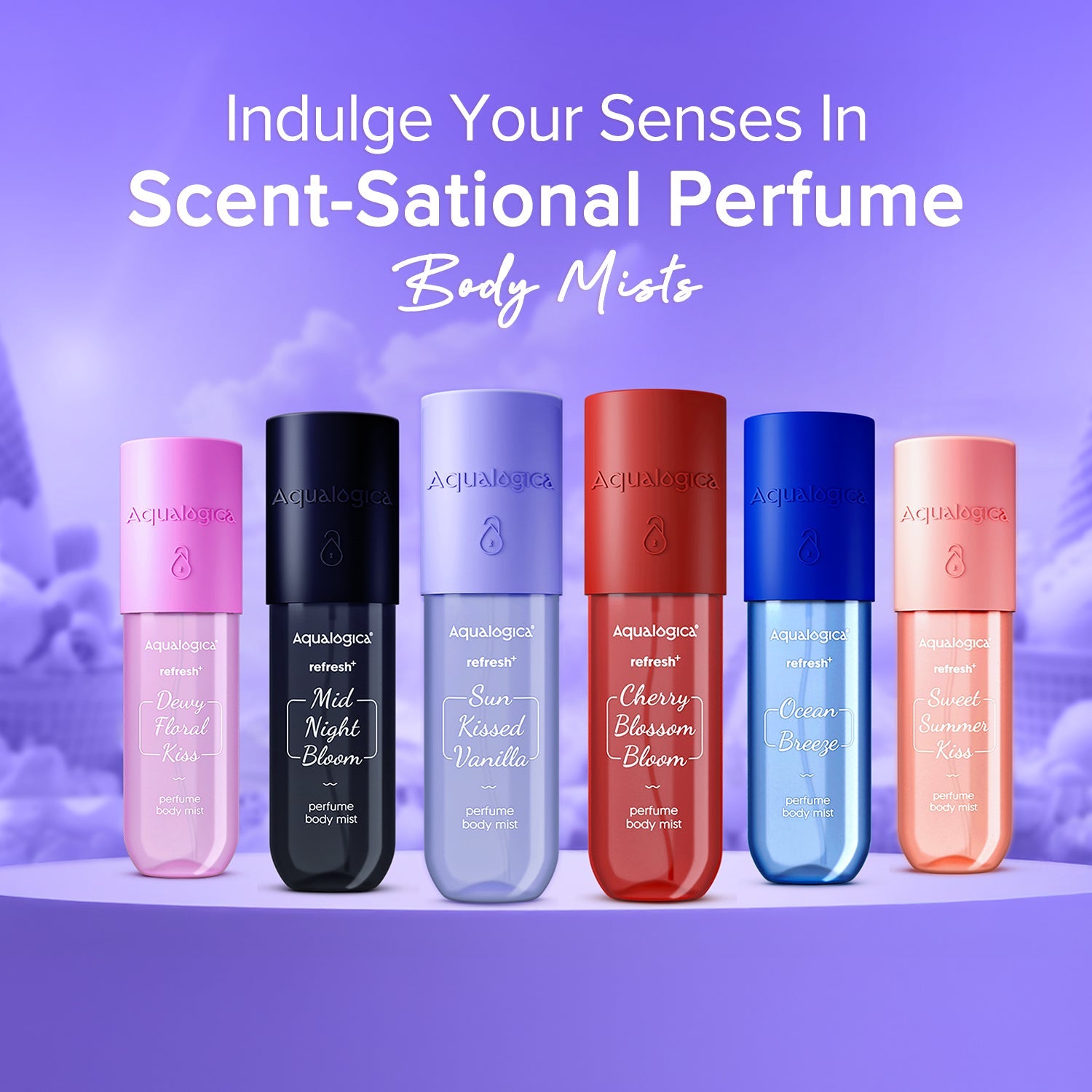 Aqualogica Refresh+ Sun Kissed Vanilla Perfume Body Mist