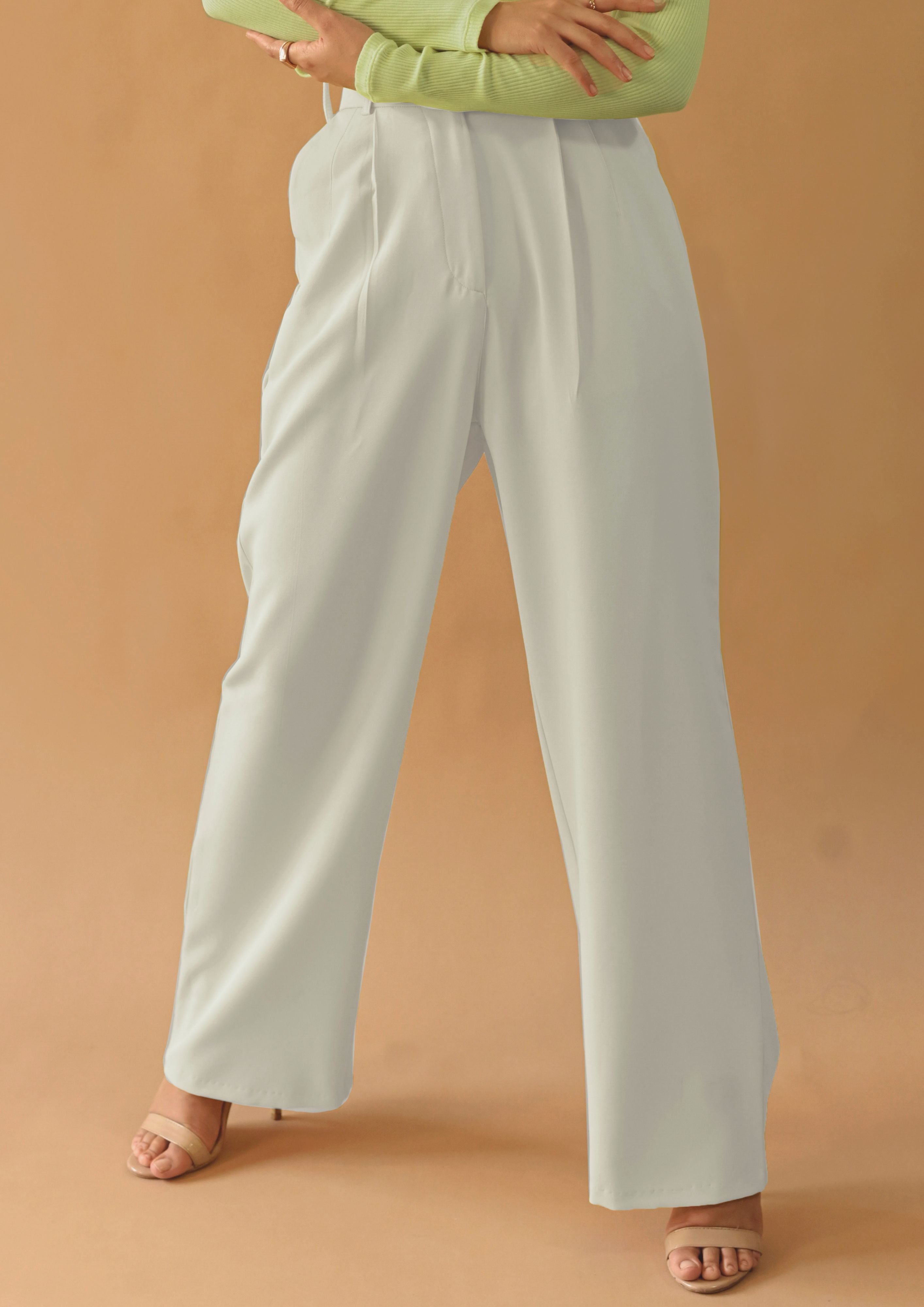 Studio OJS Black Wide Leg Trousers