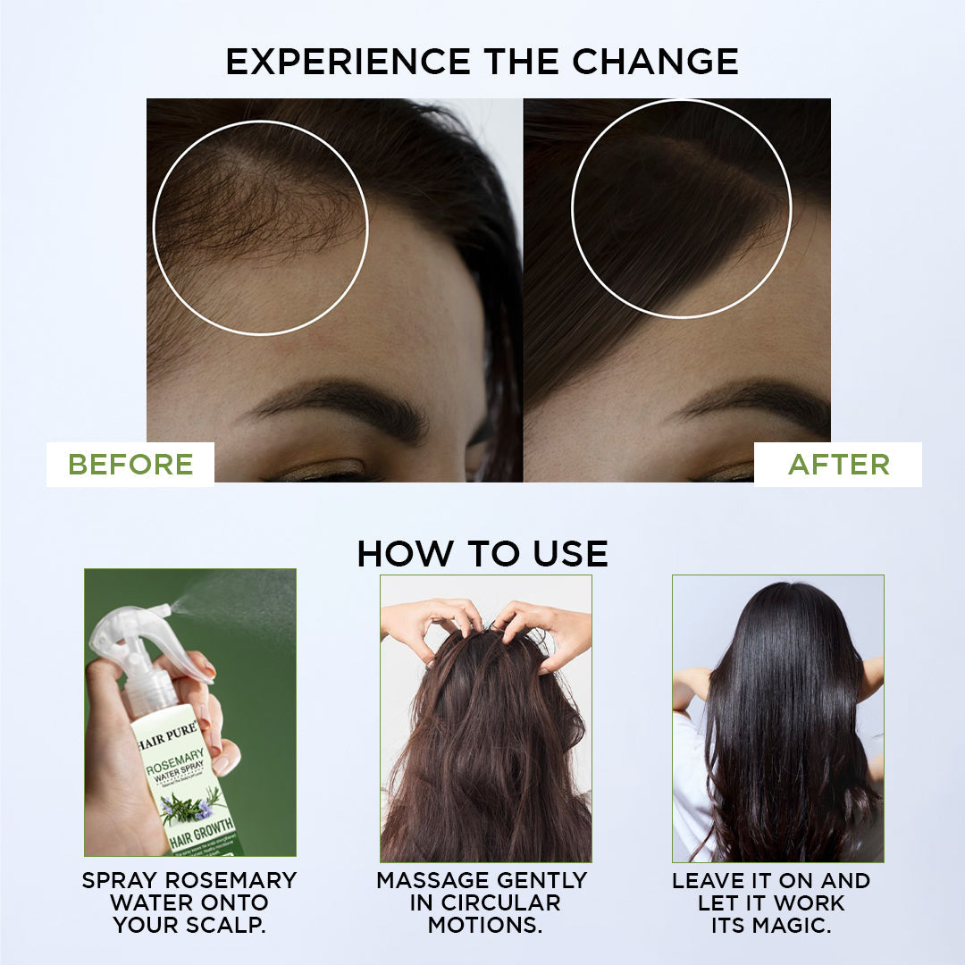 Redifyn Hair Pure Rosemary Water Spray - 100ml