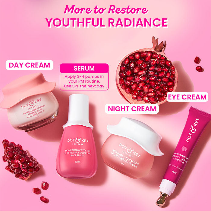 Dot & Key Pomegranate Youth 0.2% Retinol Complex Face Serum - 30ml