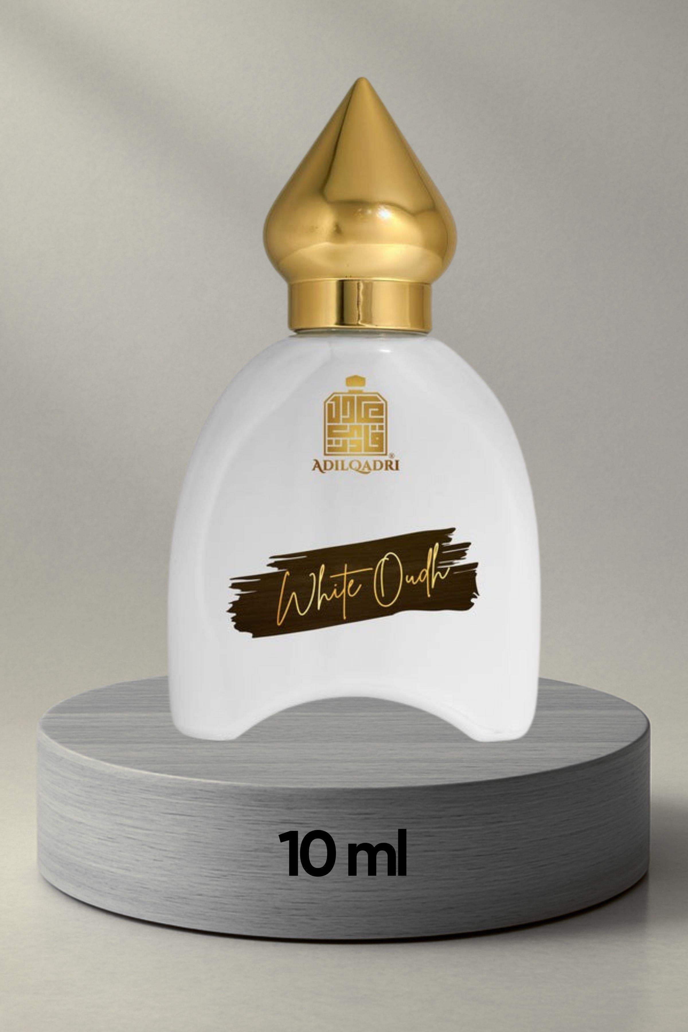 AdilQadri White Oudh Luxury Attar Perfume - 10ml
