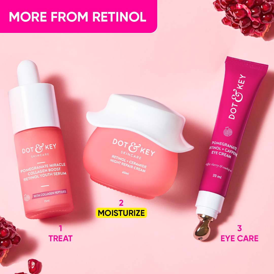 Dot & Key Retinol + Ceramide Night Cream Pack of 2 - 120ml