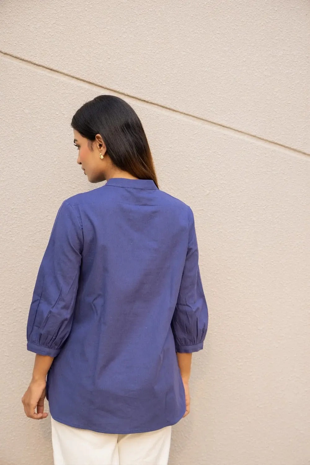 Sugnaa Short Kurta - Royal Blue