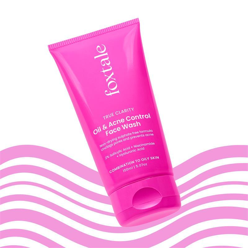 Foxtale Oil & Acne Control Face Wash - 150ml