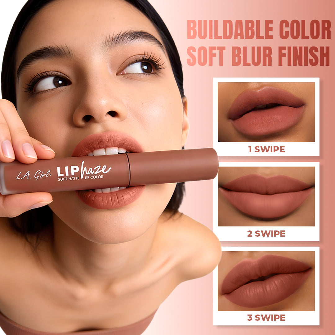 L.A. Girl Lip Haze Blurring Soft Matte Lip Color