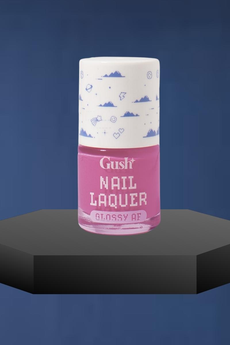 Gush Beauty Cotton Candy Dark Pink Nail Lacquer