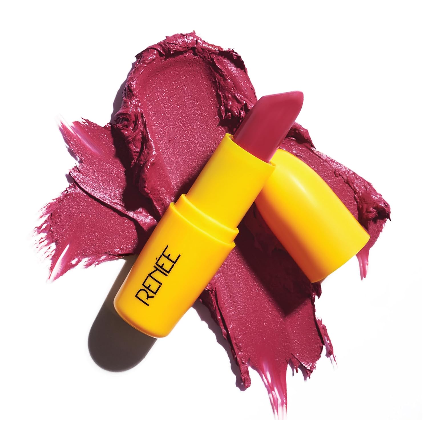 RENEE Everyday Matte Lipstick - Toffee, Lightweight, Intense Color Payoff with Creamy Matte Finish, Enriched with Vitamin C, Hyaluronic acid & SPF 30, Skincare Infused Makeup, 3 Gm