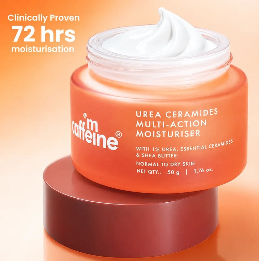 mCaffeine Multi-Action Moisturiser with Urea & Ceramides - 50g