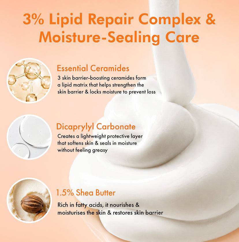 mCaffeine Multi-Action Moisturiser with Urea & Ceramides - 50g