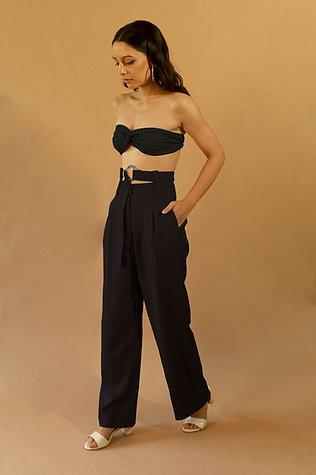Studio OJS Pulled Apart Black Pants