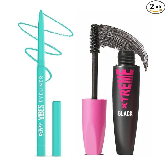 Glam21 Eye Duo Combo Mascara + Peppy Vibes Eyeliner (Bloom Time)