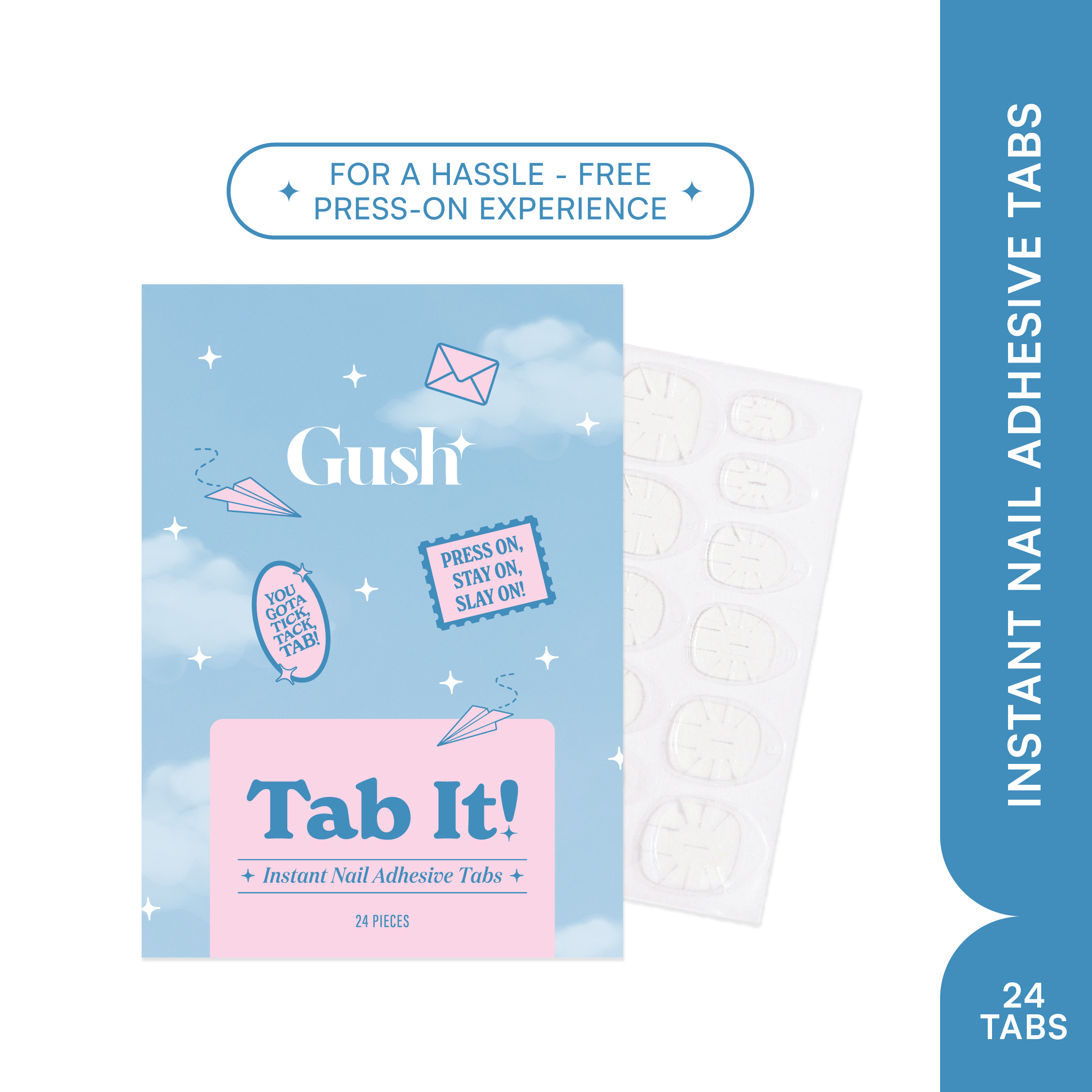 Gush Beauty Nail Glue Tabs