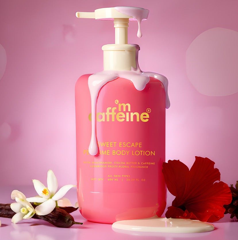 mCaffeine Sweet Escape Perfume Body Lotion - 600ml