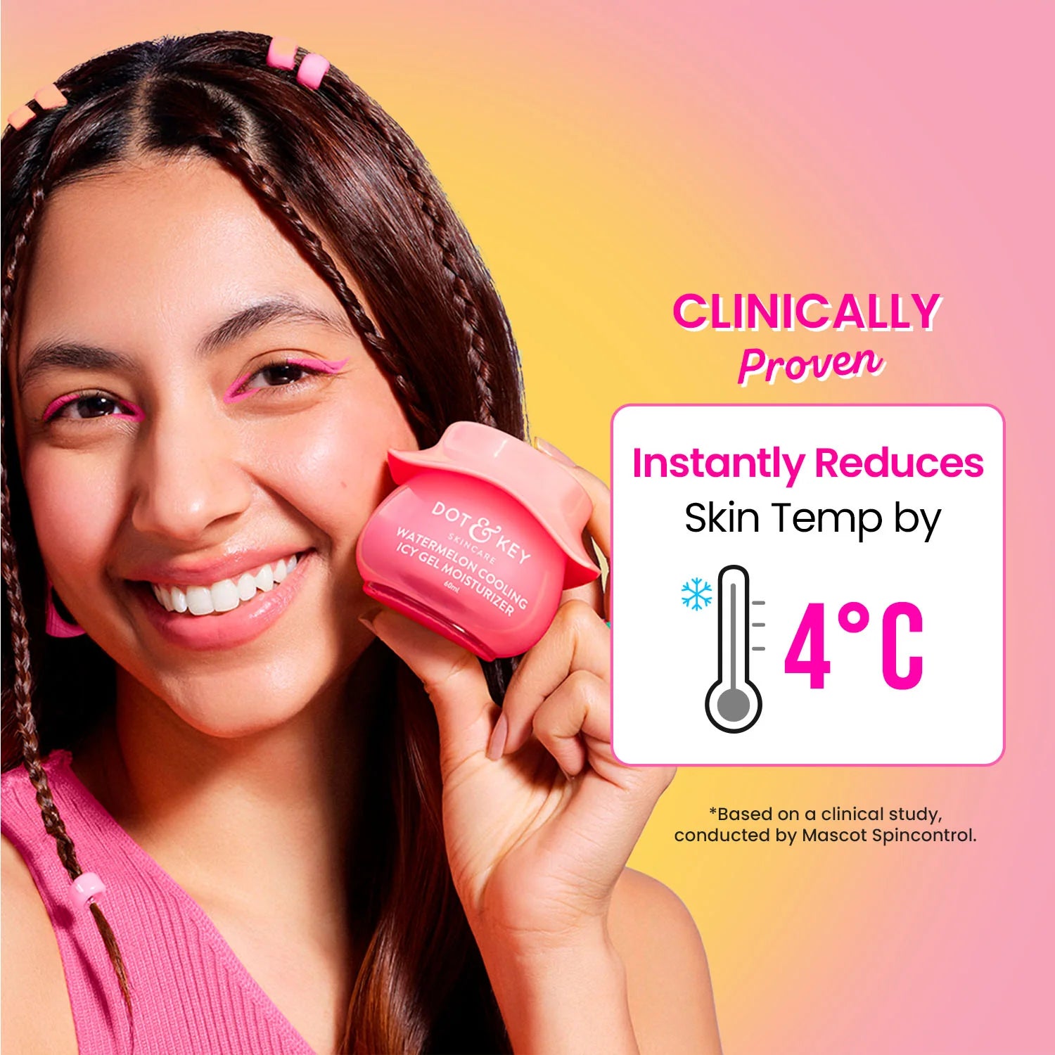 Dot & Key Watermelon Face Wash + Cooling Icy Gel Moisturizer