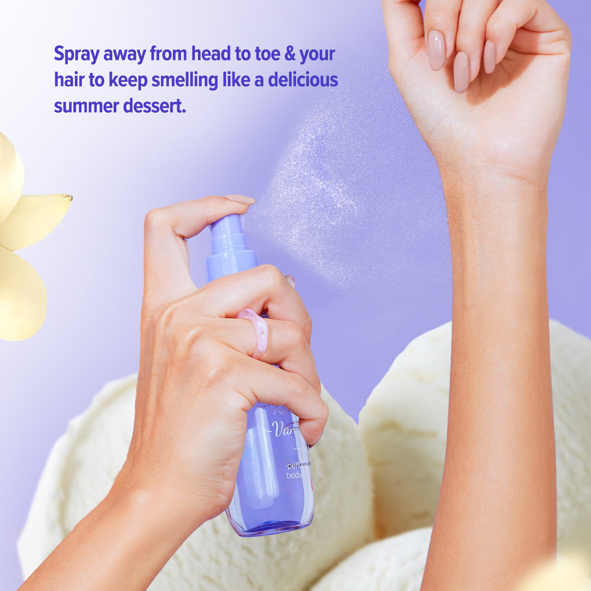 Aqualogica Refresh+ Sun Kissed Vanilla Perfume Body Mist