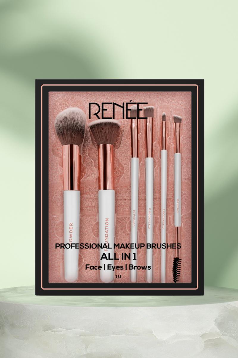 Renee All In 1 Professional Makeup Brushes Set of 6