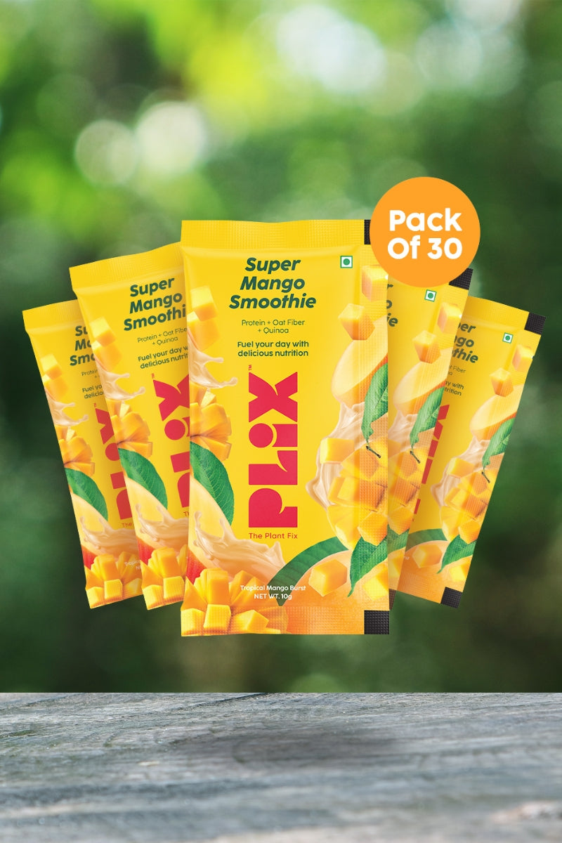 Plix Super Mango Smoothie Sachets (Pack of 30)
