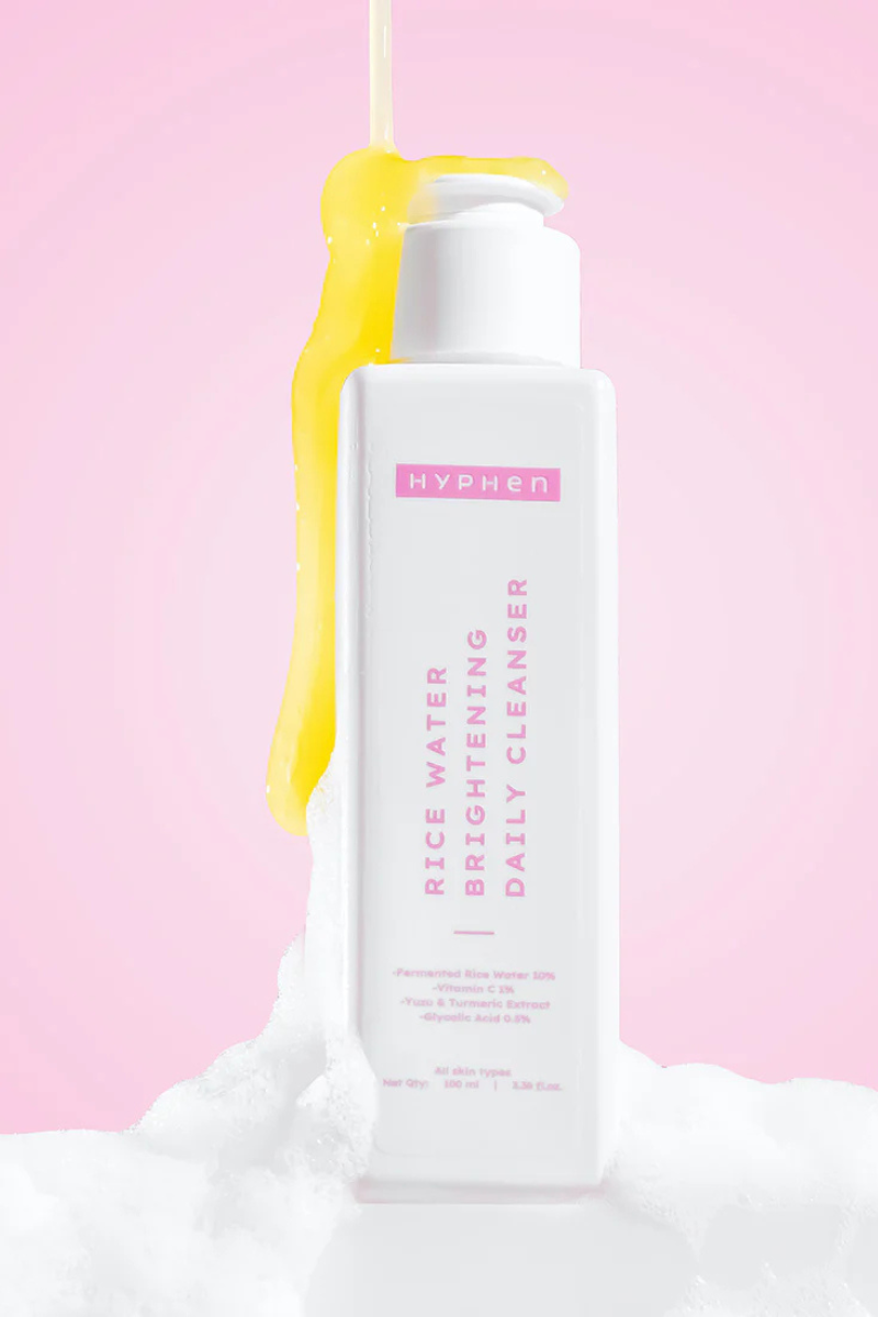 Hyphen 10% Rice Water Face Wash - 100 ml