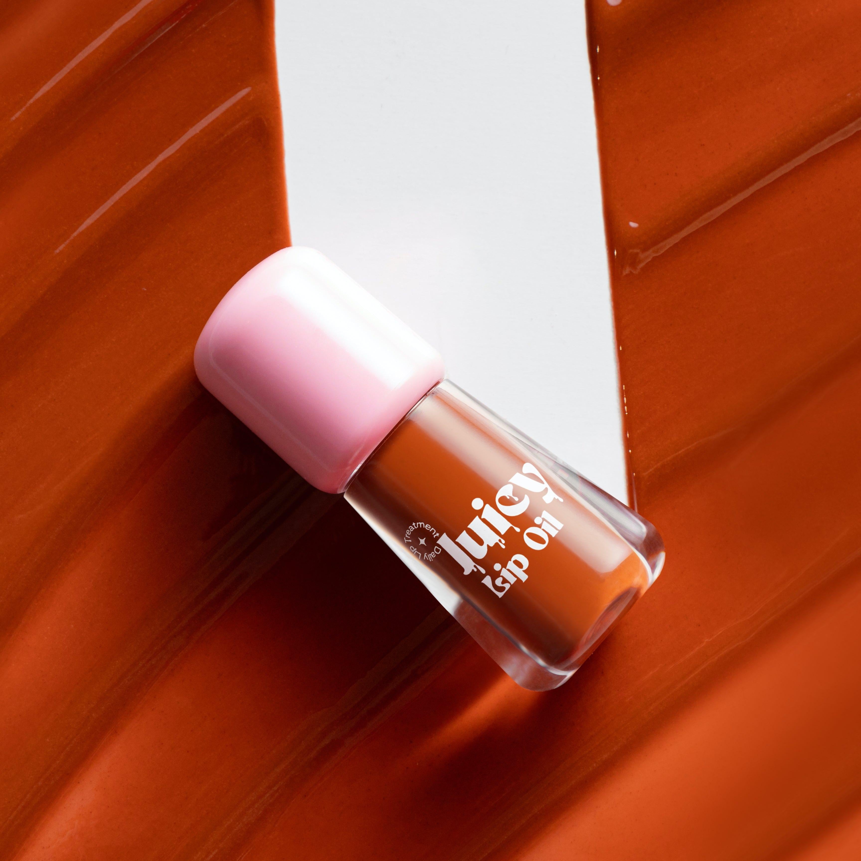 Gush Beauty Juicy Lip Oil - Dune - Brown Nude