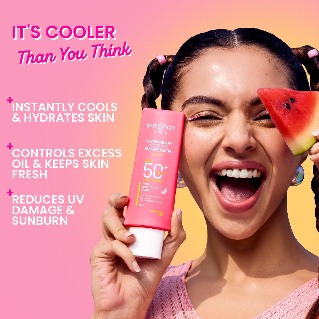 Dot & Key Watermelon Strobe Cream + Cooling Sunscreen