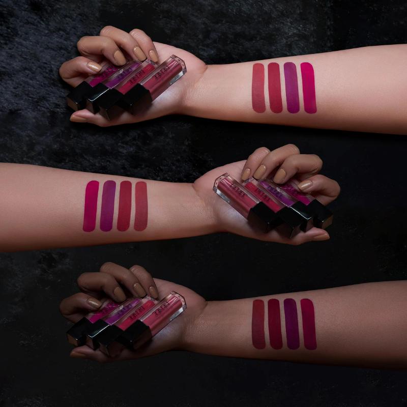 Renee Stay With Me Minis Matte Liquid Lipsticks, 01 Juicy Berries 2ml each