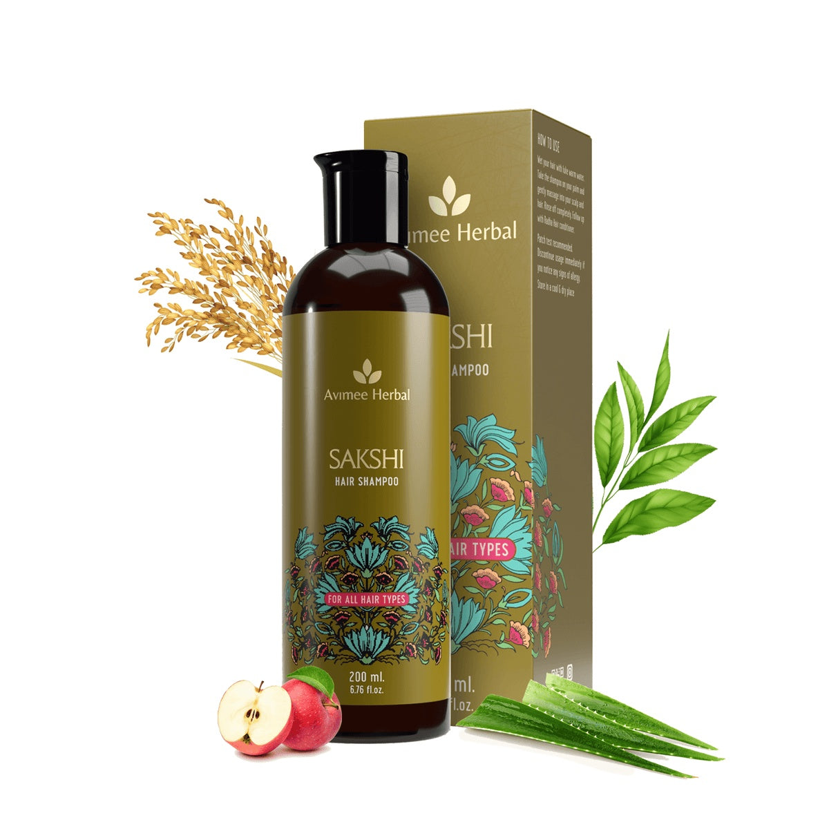Avimee Herbal Sakshi Hair Shampoo for Deep Cleaning