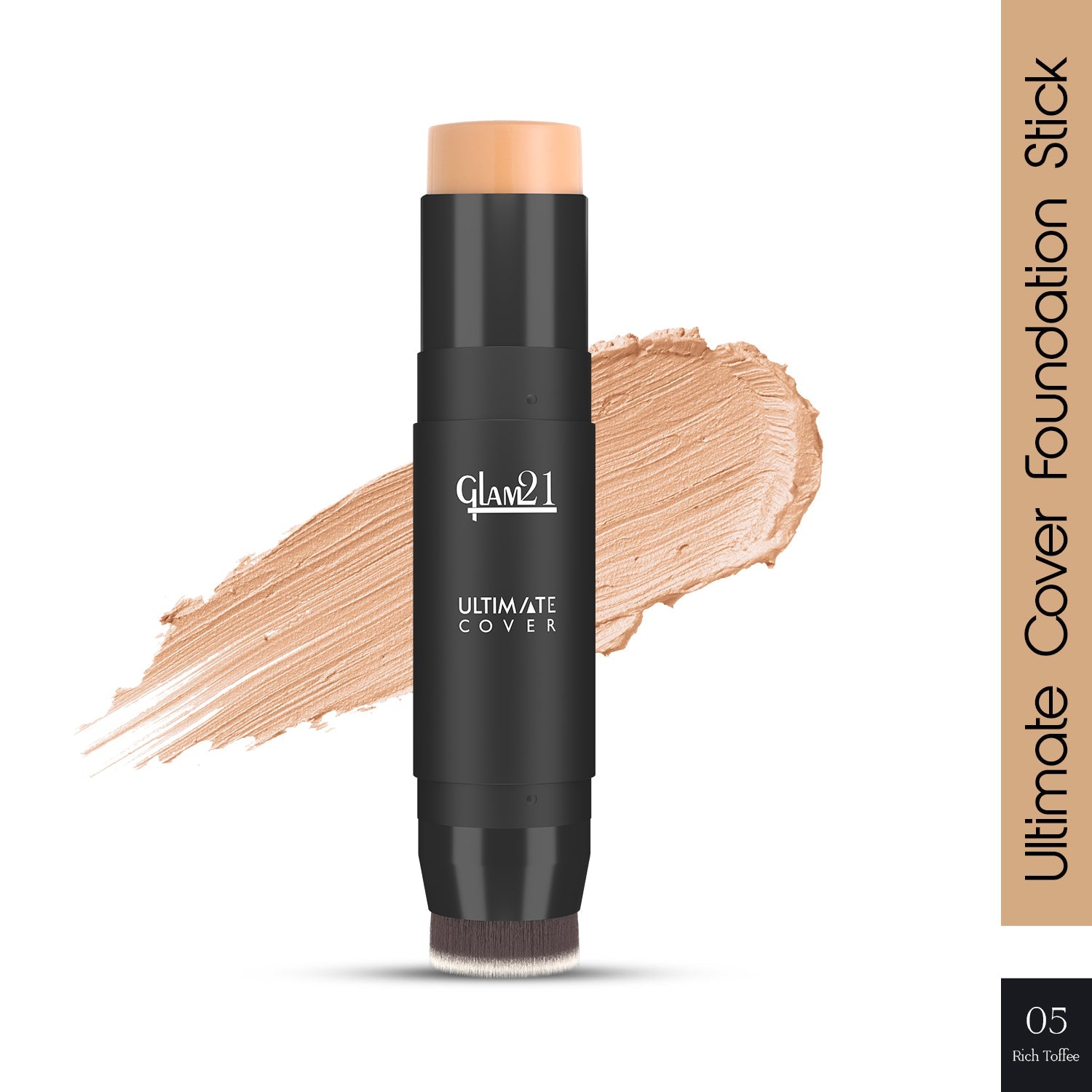 Glam21 Ultimate Cover Foundation Stick - Rich Toffee