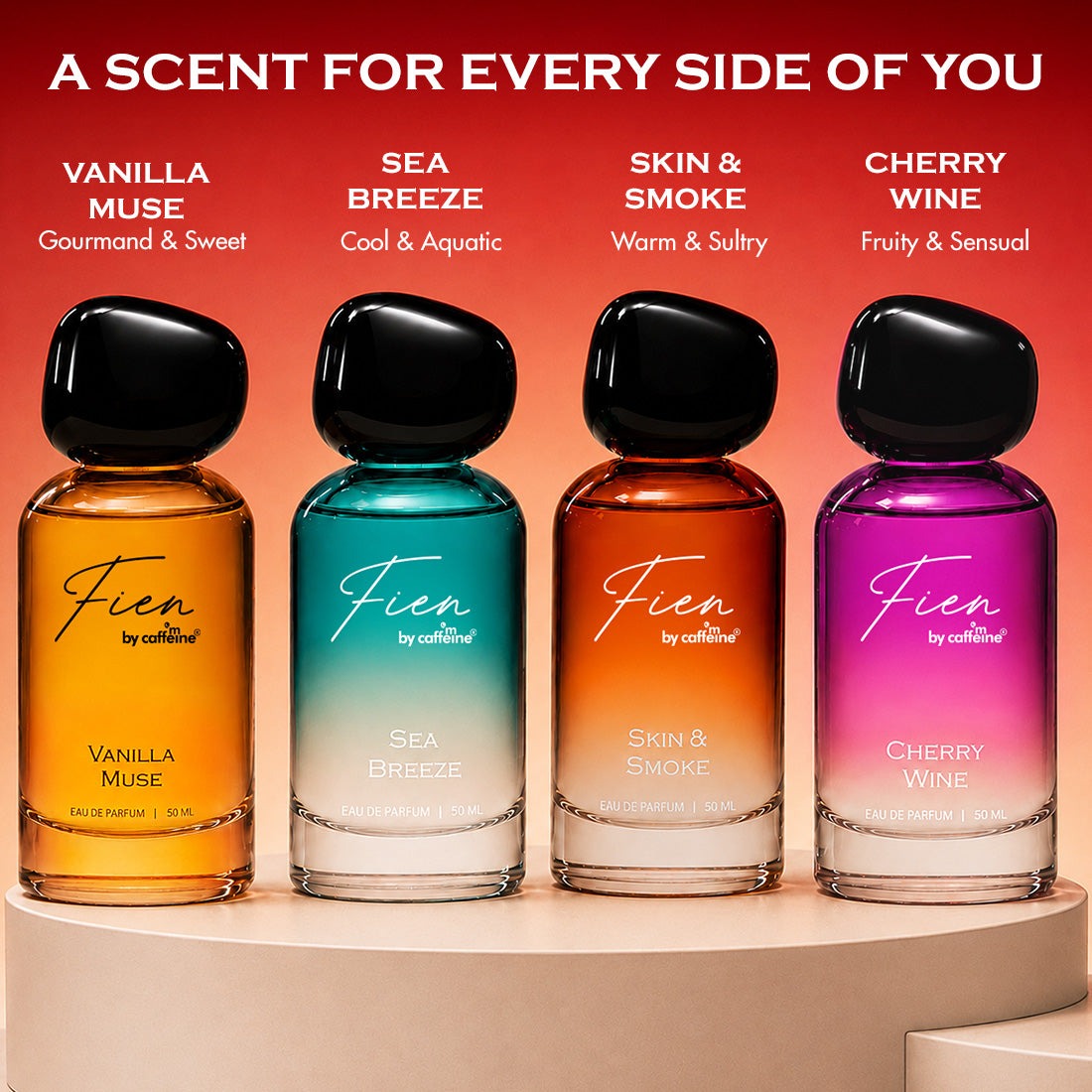 mCaffeine Skin & Smoke Unisex Perfume - 50 ml