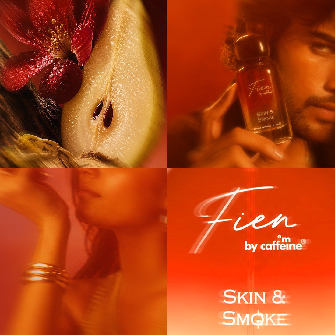 mCaffeine Skin & Smoke Unisex Perfume - 50 ml
