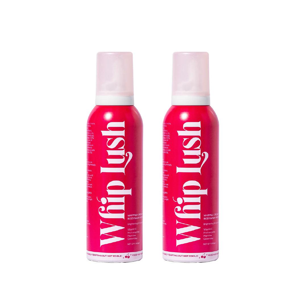 Gush Beauty Whip Lush Body Wash Mousse & Shaving Foam - Pack of 2