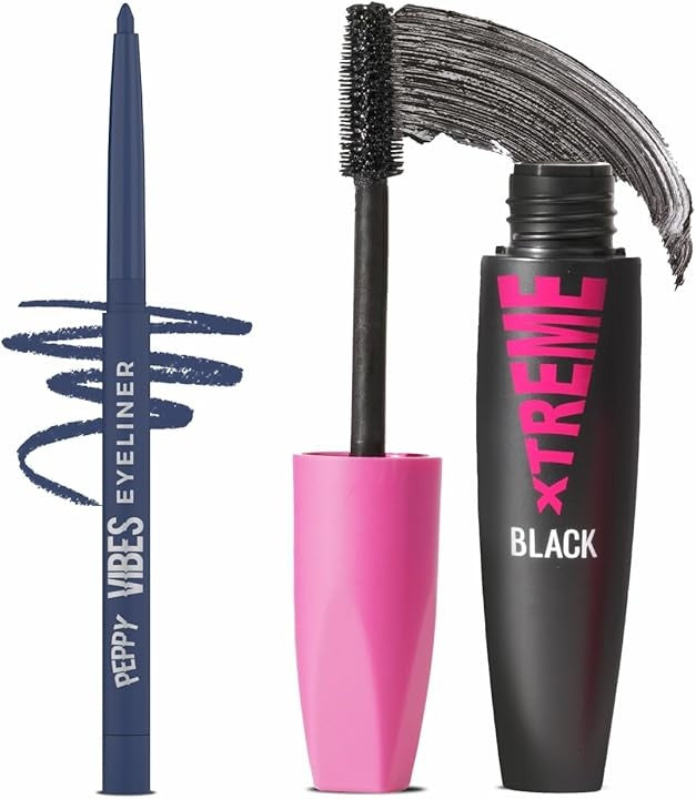 Glam21 Eye Duo Combo Mascara + Peppy Vibes Eyeliner (Cloud Nine)