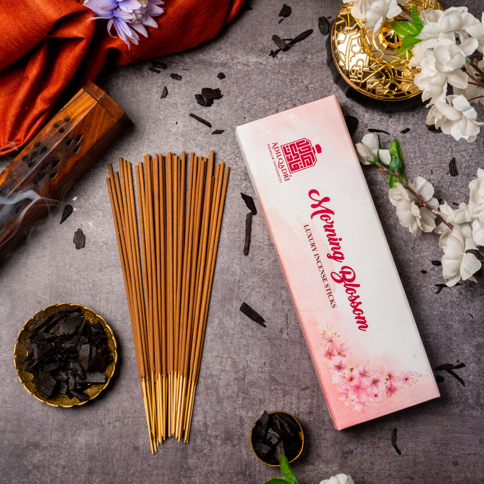 AdilQadri Morning Blossom Premium Quality Agarbatti (100 gms)