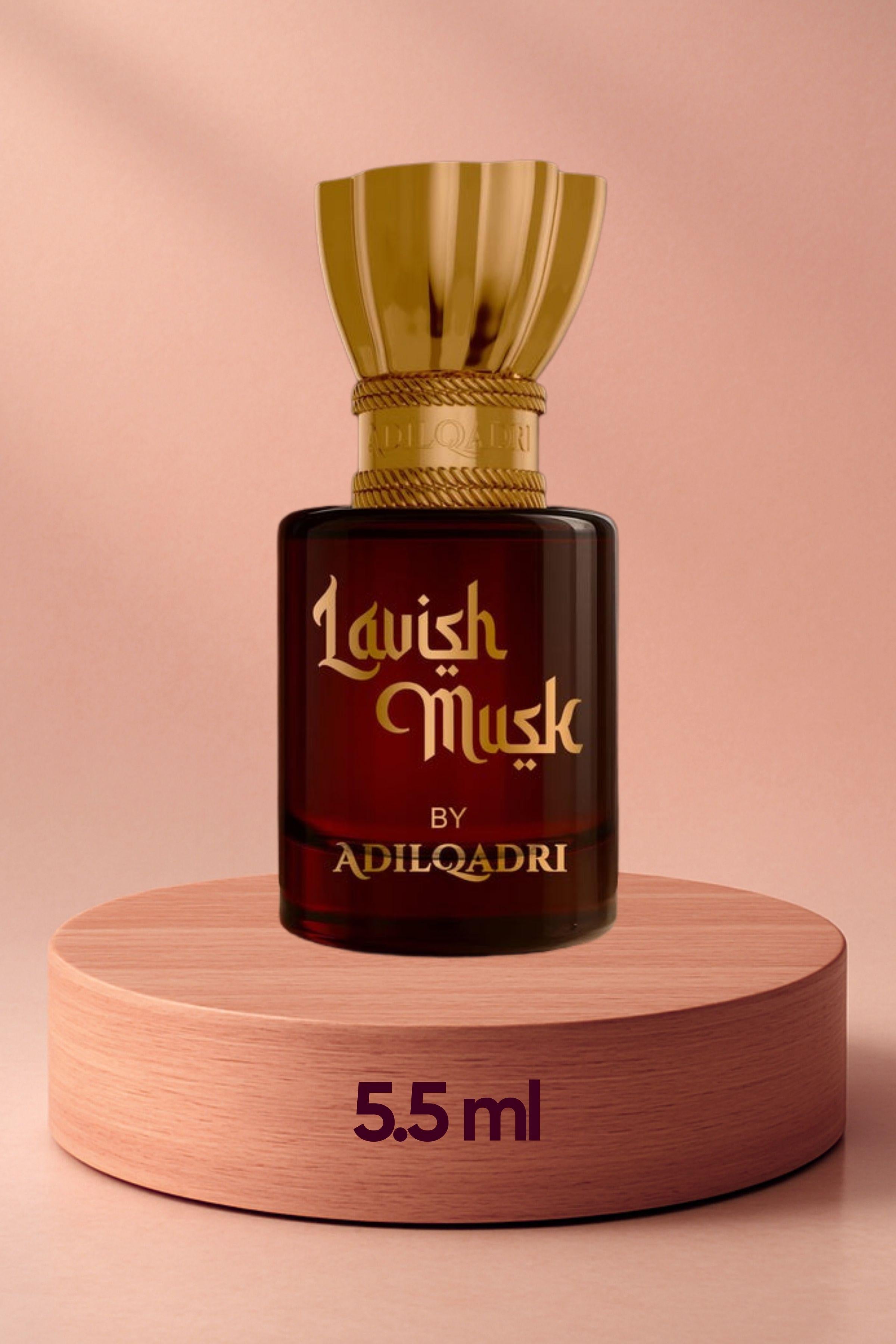 AdilQadri Lavish Musk Luxury Attar Perfume - Pack of 1 (5.5ml)