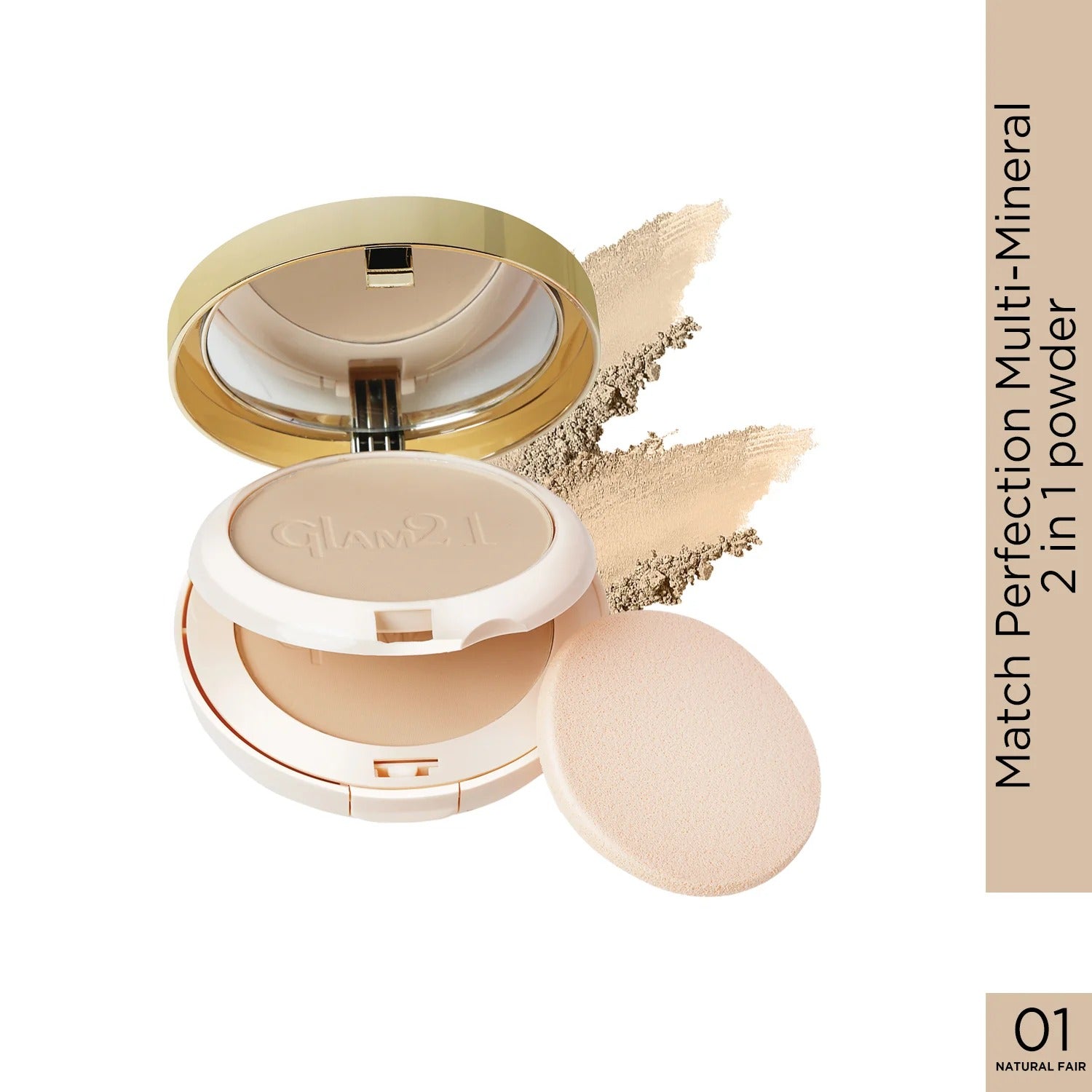 Glam21 Natural Fair - Match Perfection Multi-Mineral powder