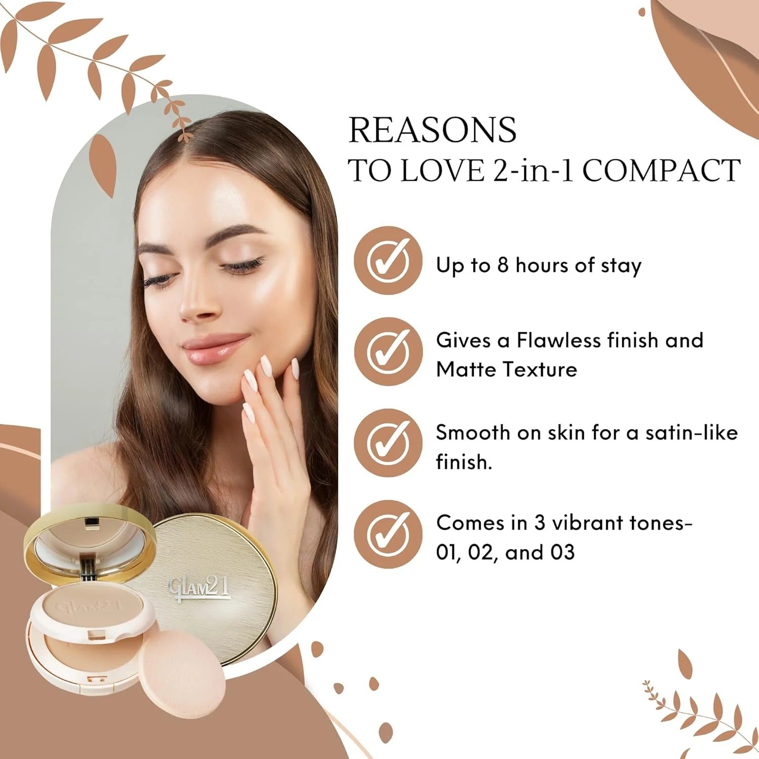 Glam21 Natural Fair - Match Perfection Multi-Mineral powder