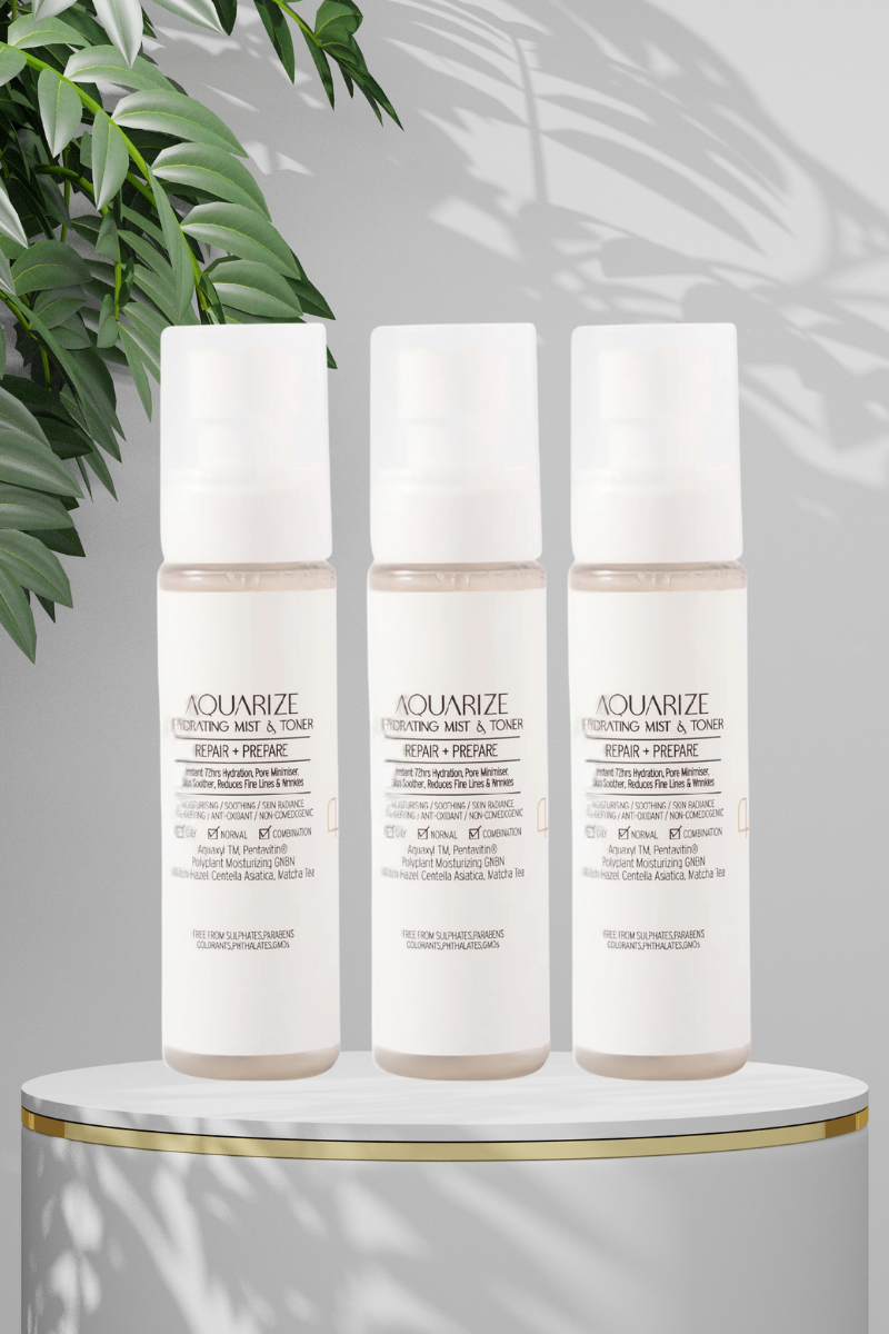 Personal Touch Aquarize Toner + Mist With Hyaluronic Acid 100ml- Pack of 3