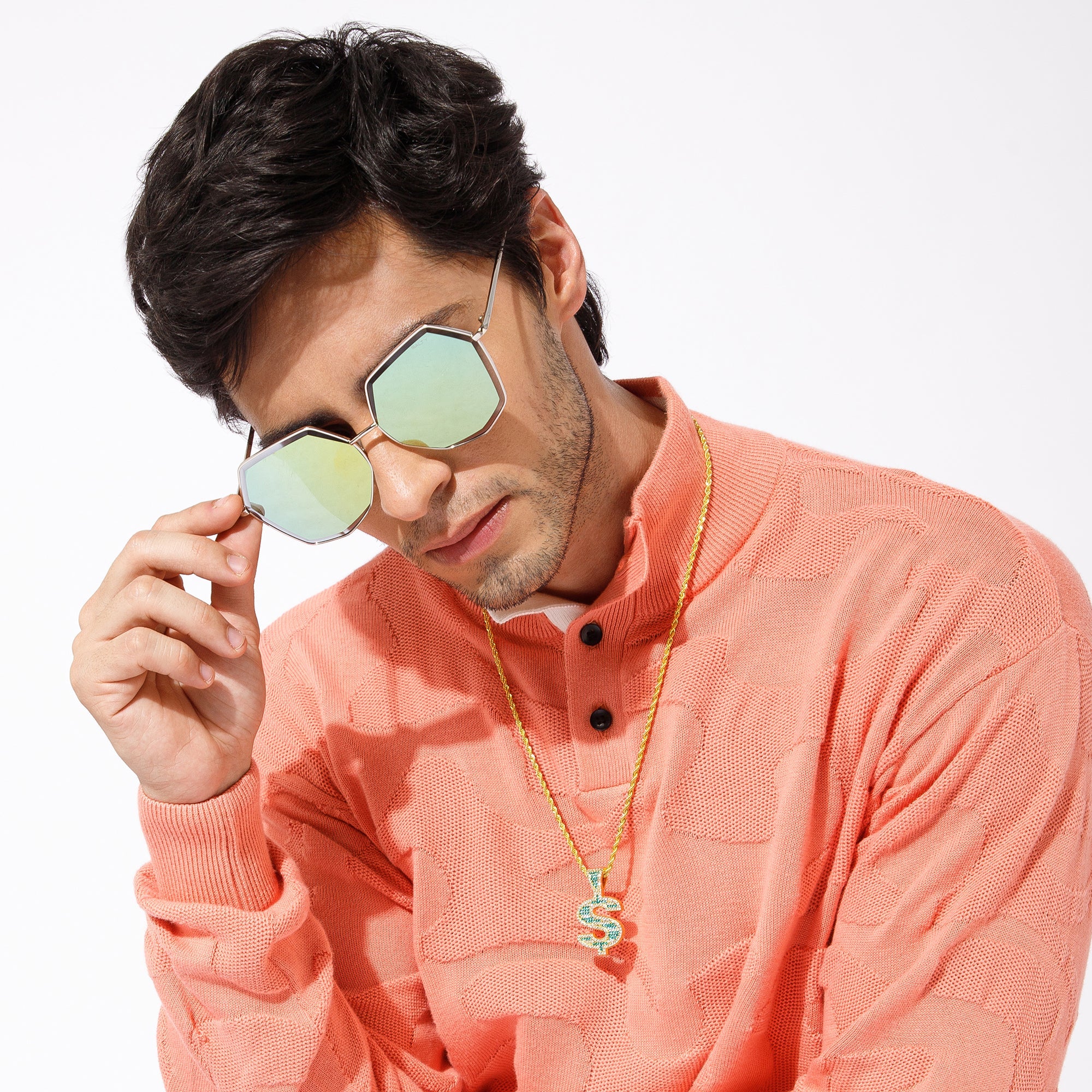 Salty Dollar Dominion Chain and Sunglasses Combo