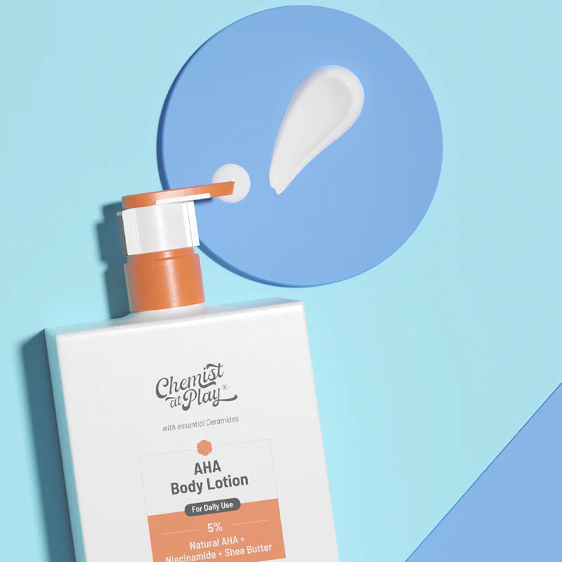 Chemist at Play AHA Body Lotion with Niacinamide & Shea Butter