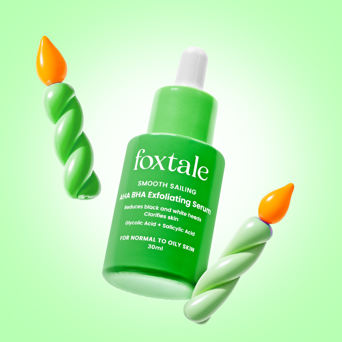Foxtale AHA BHA Exfoliating Serum