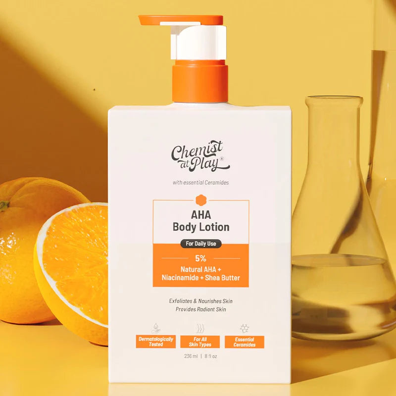 Chemist at Play AHA Body Lotion with Niacinamide & Shea Butter