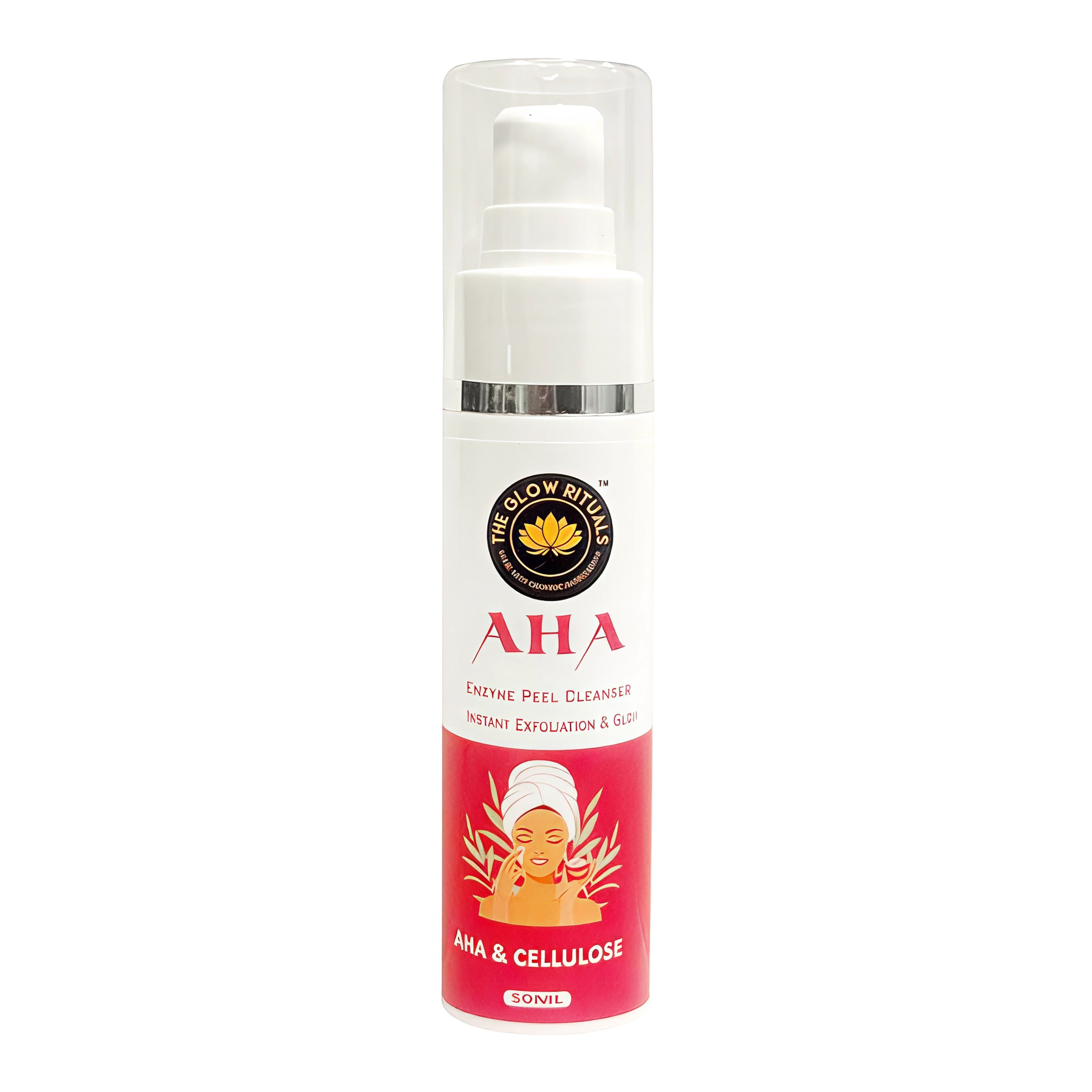 The glow rituals Aha Enzyme Peel Cleanser