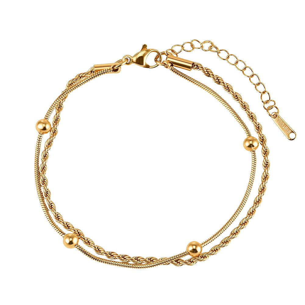 Salty Golden Whisper Anklet