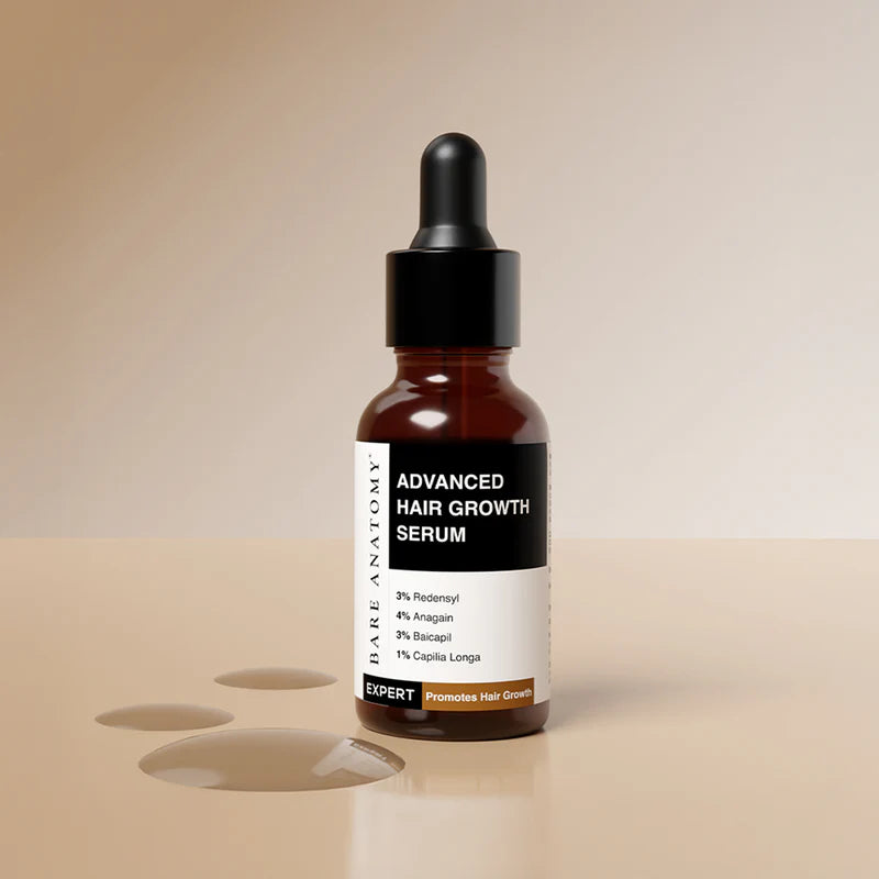 Bare Anatomy Advanced Hair Growth Serum (30 ml) - Pack of 2