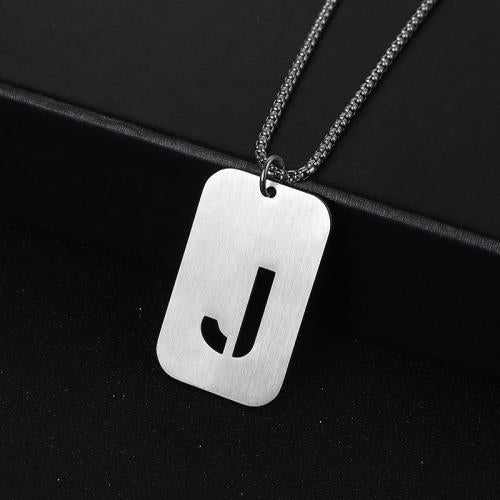 Salty Dainty Alphabet Pendants