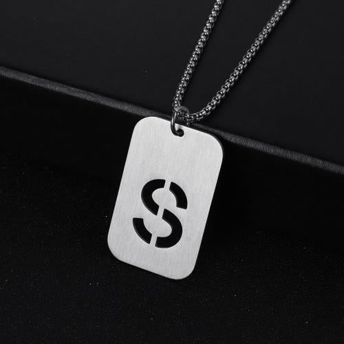 Salty Dainty Alphabet Pendants