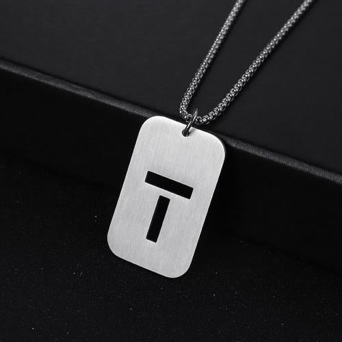 Salty Dainty Alphabet Pendants