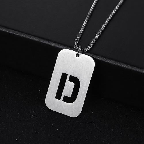 Salty Dainty Alphabet Pendants